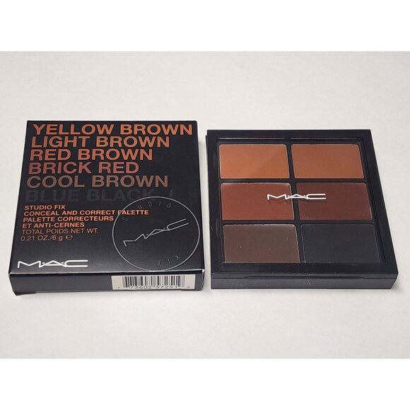 MAC Studio Fix Conceal & Correct Palette EXTRA DEEP - Picture 1 of 2